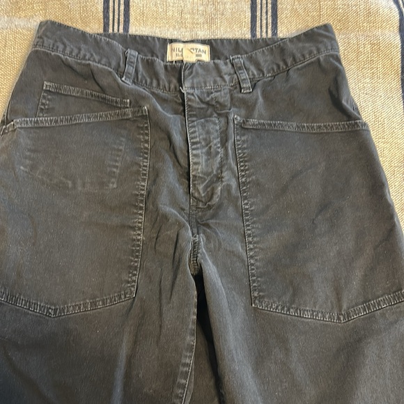 Nili Lotan Shon Carbon Bow Leg Pant 2 - Picture 6 of 9